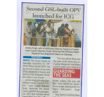 Second GSL built OPV launched for ICG
