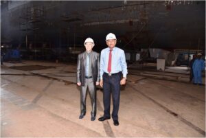 Algerian Ambassador Visits Goa Shipyard Limited