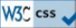 Image of W3C Validator CSS