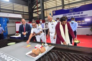 GSL Commences Production of 02 Pollution Control Vessels for Indian Coast Guard Image 1