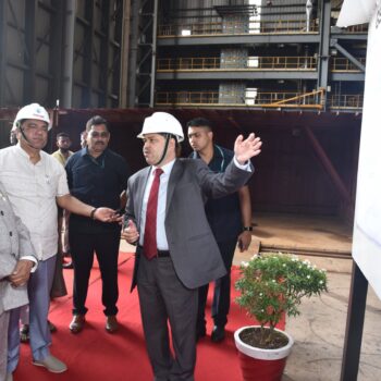 Hon’ble Governor of Goa Shri P S Sreedharan Pillai Visit to GSL Photo 4